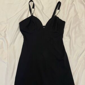 Zara mini dress with diamanté straps